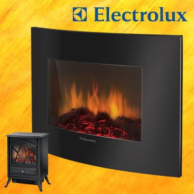 НОВИНКА в Авента96.ру! Электрокамины Electrolux.