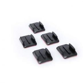 3 плоские и 3 изогнутые клеящиеся платформы Flat + Curved Adhesive Mounts AACFT-001