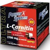Power System L-Carnitine Liquid 3000 mg 20 ампул Power System