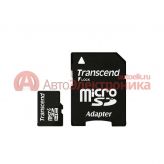 Карта памяти Transcend MicroSDHC 8 Гб 6 класс