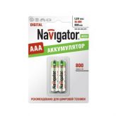 Аккумулятор AAA Navigator 94 461 NHR-800Mh (2шт) Navigator