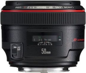 Объектив Canon EF 50 mm f/1.2L USM