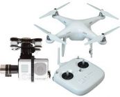 Квадрокоптер с подвесом DJI Phantom 2 (2.4G) v2.0 + Zenmuse H3-3D