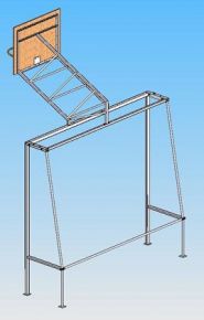 Пумори-спорт 
				Ворота футбольные с фермой для баскетбольного щита