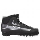 Ботинки лыжные TREK Sportiks NNN ИК (черный, лого серый) р.45