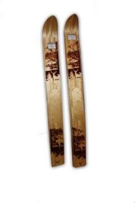 Лыжи промысловые DEER деревянные 1С11, 160см