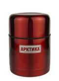 Термос "АРКТИКА" с широким горлом 302-500 красный