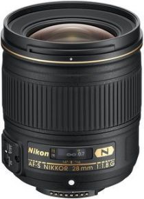 Объектив Nikon 28 mm f/1.8G AF-S Nikkor