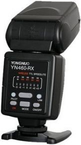 Универсальная вспышка YongNuo Speedlite YN-460RX для Canon/Nikon со встроенным радиосинхронизатором