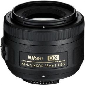 Объектив Nikon 35 mm f/1.8G DX Nikkor AF-S