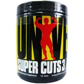 Universal Super Cuts 3 130 таблеток Universal Nutrition