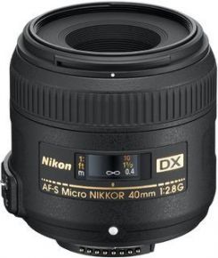 Объектив Nikon 40 mm f/2.8G DX Micro-Nikkor AF-S IF-ED