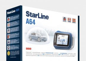 Автосигнализация StarLine A64 CAN StarLine
