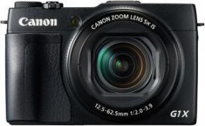 Цифровой фотоаппарат Canon PowerShot G1 X Mark II чёрный (Black)