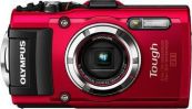 Цифровой фотоаппарат OLYMPUS TG-3 красный (red)