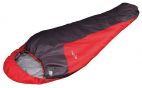 Спальный мешок "High Peak" Lite Pak 800 (т.серый/красный) 23282