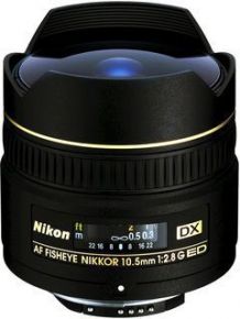Объектив Nikon 10.5 mm f/2.8G DX ED AF Fisheye-Nikkor