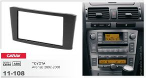 Рамка монтажная CARAV 11-108 (TOYOTA Avensis 2002-2008)