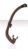 Трубка SPETTON BROWN MIMETIC - цвет коричневый,силикон,мягкая.Анатомичный изгиб.