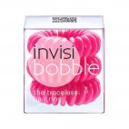 Набор из 3 резинок для волос Invisibobble Резинка-браслет для волос Candy Pink 3 шт., цвет: яркий розовый Invisibobble