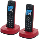 Радио-телефон Panasonic KX-TGC312RU Red black