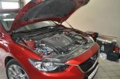 Газодинамический упор капота для Mazda 6 (c 2012г. - )