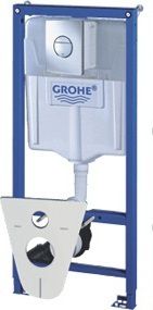 Система инсталляции Grohe Rapid SL 4 в 1 38813001  для подвесного унитаза Grohe