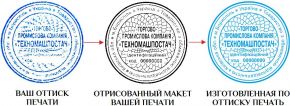 Печать по оттиску, пластиковая оснастка