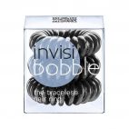 Набор из 3 резинок для волос Invisibobble Резинка-браслет для волосTrue Black 3 шт., цвет: черный Invisibobble