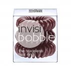 Набор из 3 резинок для волос Invisibobble Резинка-браслет для волос Chocolate Brown 3 шт., цвет: коричневый Invisibobble