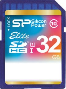 Карта памяти Silicon Power SDHC 32 Gb Class 10 Elite Silicon Power