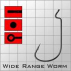 Крючок "METSUI" wide range worm bln №3/0 6шт WRW-BLN-3/0