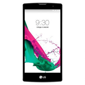 Чехол-книжка активным окном LG QuickCircle G4c H522Y white