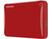 Внешний жесткий диск 2,5 дюйма Toshiba 2,5  500Gb Canvio Connect II красный