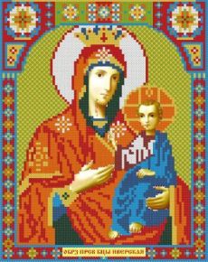 Икона Иверская Богородица АЖ-2010