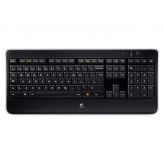 Клавиатура Logitech Wireless Illuminated Keyboard K800 USB Black