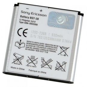 Аккумулятор для сотового телефона SonyEricsson BST-38