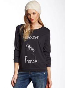 Пуловер  Exuse my French