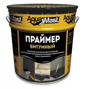 Праймер битумный Aquamast 18 л Aquamast