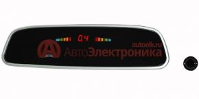 Парктроник Sho-me Y-2651 зеркало Black- N04