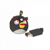 Флешка Angry Birds 8 Гб черная оптом