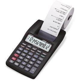 Калькулятор с печатью CASIO HR-8TEС-W-E-EH