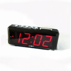 Часы-будильник настольный сетевой VST 762-1