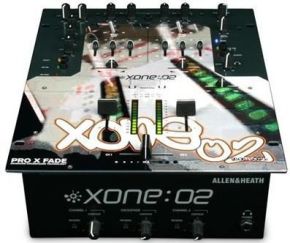 ALLEN&amp;HEATH XONE2:02 DJ микшерный пульт, 6 стерео каналов