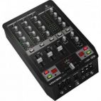 Behringer VMX300USB - микшер для DJ, 3-канальный,Встроенный USB-интерфейс, МАС, РС