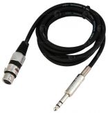 PROAUDIO CMJ-2MS Межблочный балансный соединительный кабель с разъемами XLR-мама и TRS для соединения профессионального оборудования