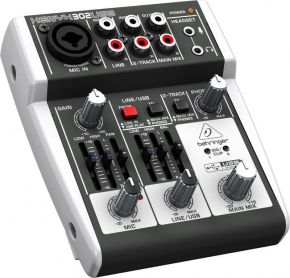 Behringer XENYX 302USB Микшерный пульт универсальный малошумящий