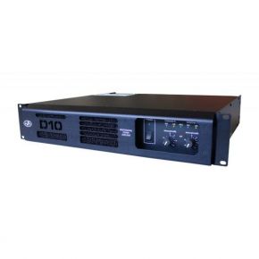 DAS AUDIO D-10 Усилитель мощности стерео 1U, 2х450 Вт (8 Ом), 2х750 Вт (4 Ом), 2х1150 Вт (2 Ом)