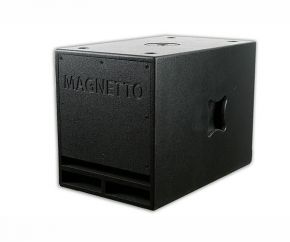 Magnetto Audio Works SW-400A  Активный сабвуфер  Works, 1?12 (300mm) LF driver, 34 Hz-150Hz, 400W номинально, звуковое давление (SPL) 123dB/129dB max, XLR, смена фазы, кроссовер.