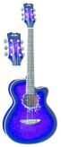 ALINA SG-600 Акустическая гитара, шестиструнная (цвет VTS (фиолетовый санбёрст))